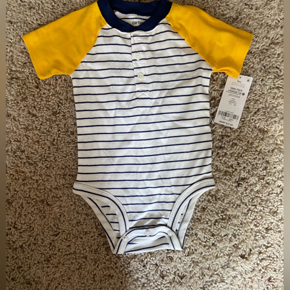 Baby 9M onesie.